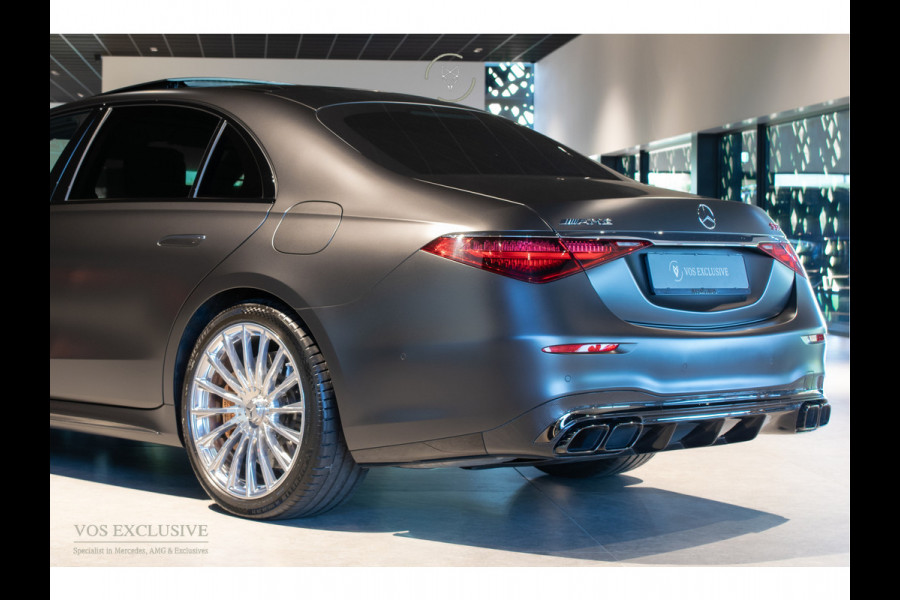 Mercedes-Benz S-Klasse AMG 63 S E Performance 4-M Lang First Class|Ceramic|Burmester 4D|Manufaktur|Carbon|Night|21''|360°|Achterasbesturing|Digital Light