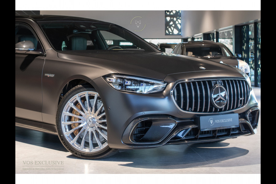 Mercedes-Benz S-Klasse AMG 63 S E Performance 4-M Lang First Class|Ceramic|Burmester 4D|Manufaktur|Carbon|Night|21''|360°|Achterasbesturing|Digital Light