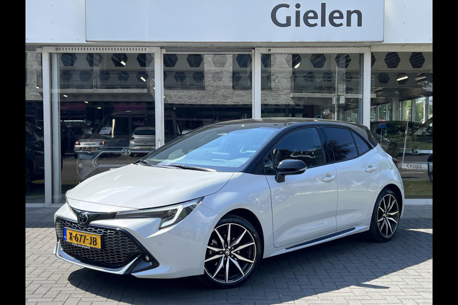 Toyota Corolla 1.8 Hybrid GR Sport | Eerste eigenaar, Parkeersensoren, Stoelverwarming, 18inch, Dynamic Grey, Nieuwe multimedia