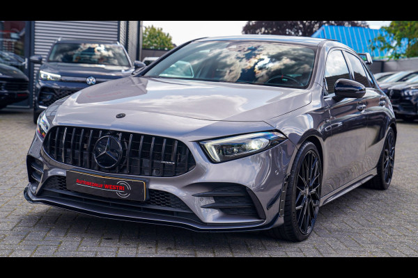 Mercedes-Benz A-Klasse AMG 35 4MATIC Edition 1 | Head Up Display | Burmester | Sterrenhemel | Memory | 360 Camera | Massage