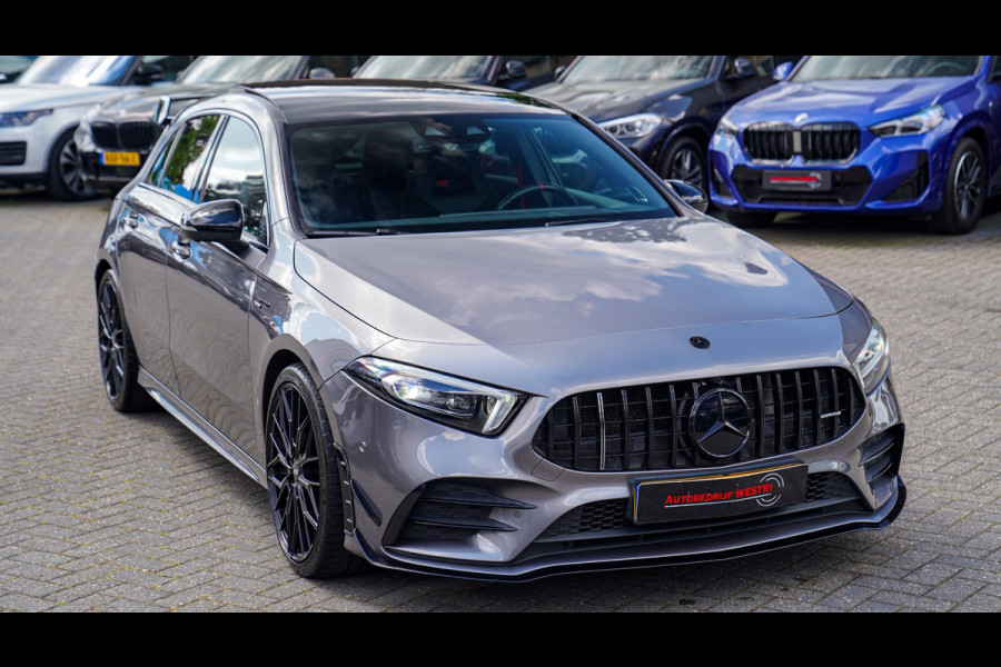 Mercedes-Benz A-Klasse AMG 35 4MATIC Edition 1 | Head Up Display | Burmester | Sterrenhemel | Memory | 360 Camera | Massage