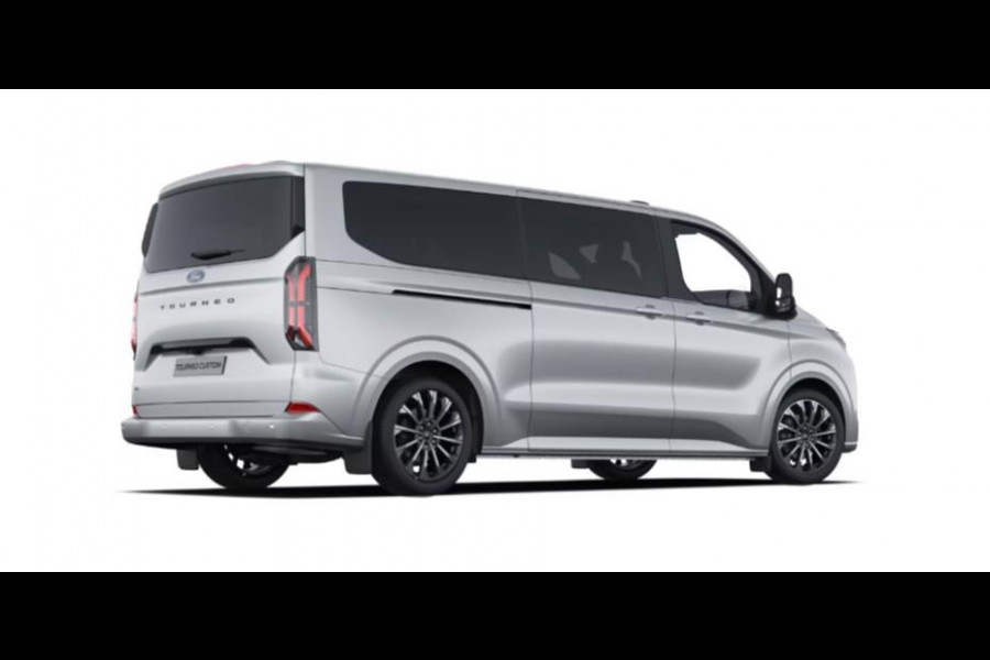 Ford Transit Custom Tourneo 340 2.5 PHEV L2H1 Titanium X 233pk | 16-weg elek. AGR-stoel | Handsfree elektrische dubbele zijschuifdeuren | Panoramadak | 15 B&O speaker | Inklapbare trekhaak | Verwarmbaar stuurwiel | Verwarmbare en elektrisch verstelbare stoelen tweede zitrij | Draadloos opladen