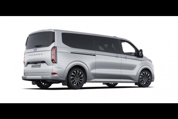 Ford Transit Custom Tourneo 340 2.5 PHEV L2H1 Titanium X 233pk | 16-weg elek. AGR-stoel | Handsfree elektrische dubbele zijschuifdeuren | Panoramadak | 15 B&O speaker | Inklapbare trekhaak | Verwarmbaar stuurwiel | Verwarmbare en elektrisch verstelbare stoelen tweede zitrij | Draadloos opladen
