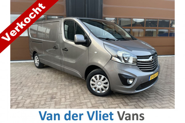Opel Vivaro 1.6 CDTI 126pk L2 Sport 3p BPM Vrij! Lease €236 p/m,, Airco, Navi, Camera, PDC, Cruise controle, Onderhoudshistorie aanwezig