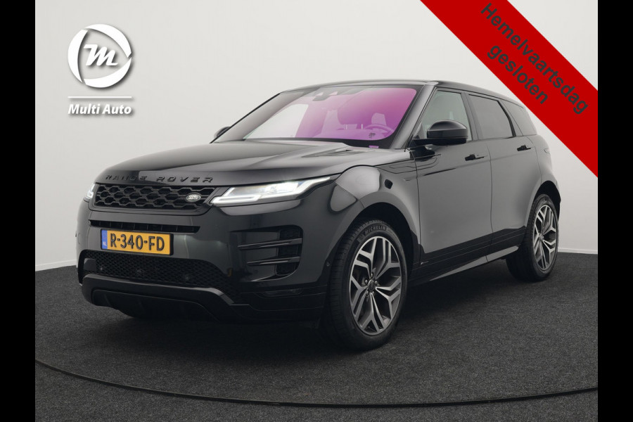 Land Rover Range Rover Evoque P200 AWD R-Dynamic | Afneembare Trekhaak | Meridian Audio | 20" L.M | Lederen Sportstoelen Memory & Verwarmd | Carplay | Camera | LED |