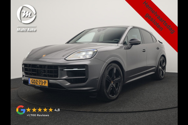 Porsche Cayenne Coupé 3.0 E-Hybrid PHEV | MY 2024 Facelift | | Trekhaak Af Fabriek | Panodak | Luchtvering | Sportuitlaat | PDLS+ | Sport Chrono | InnoDrive Adaptive Cruise | SportDesign | Head up | Soft Close | 22"L.M | 360 Camera | Plug In Hybrid
