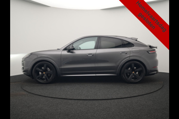 Porsche Cayenne Coupé 3.0 E-Hybrid PHEV | MY 2024 Facelift | | Trekhaak Af Fabriek | Panodak | Luchtvering | Sportuitlaat | PDLS+ | Sport Chrono | InnoDrive Adaptive Cruise | SportDesign | Head up | Soft Close | 22"L.M | 360 Camera | Plug In Hybrid
