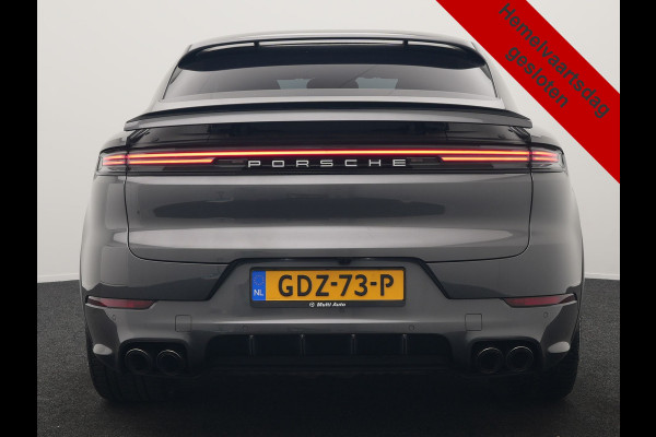 Porsche Cayenne Coupé 3.0 E-Hybrid PHEV | MY 2024 Facelift | | Trekhaak Af Fabriek | Panodak | Luchtvering | Sportuitlaat | PDLS+ | Sport Chrono | InnoDrive Adaptive Cruise | SportDesign | Head up | Soft Close | 22"L.M | 360 Camera | Plug In Hybrid