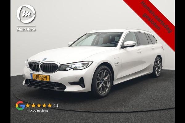 BMW 3 Serie Touring 320e Sportline PHEV 204pk SOH 91.4% Dealer O.H | Lederen Sportstoelen Verwarmd | Sfeerverlichting | Apple Carplay | Navigatie | Cruise Control | Virtual | DAB |  Plug In Hybrid
