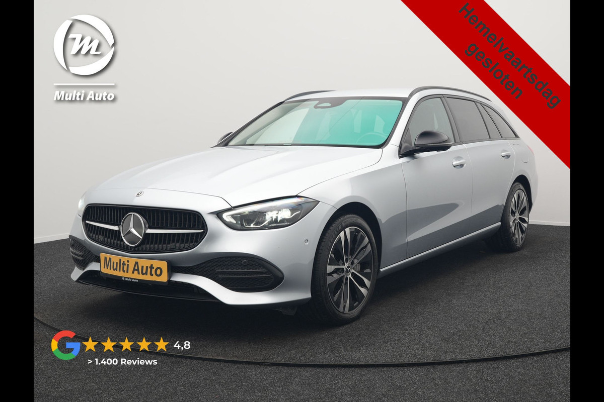 Mercedes-Benz C-Klasse Estate 300 e Avantgarde PHEV 313pk Dealer O.H. | Trekhaak Af Fabriek | Camera | Night Pakket | Sportstoelen Verwarmd | Apple Carplay | Sfeerverlichting | Navigatie | Virtual | DAB |  Plug In Hybrid