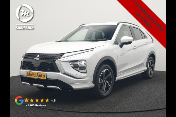 Mitsubishi Eclipse Cross 2.4 Intense+ PHEV 188pk Dealer O.H. | Trekhaak Afn. | Adaptive Cruise | 360 Camera | Alcantara Sportstoelen & Stuur Verwarmd | Navigatie Via TomTom | Keyless | Blis | Apple Carplay | DAB | Plug In Hybr