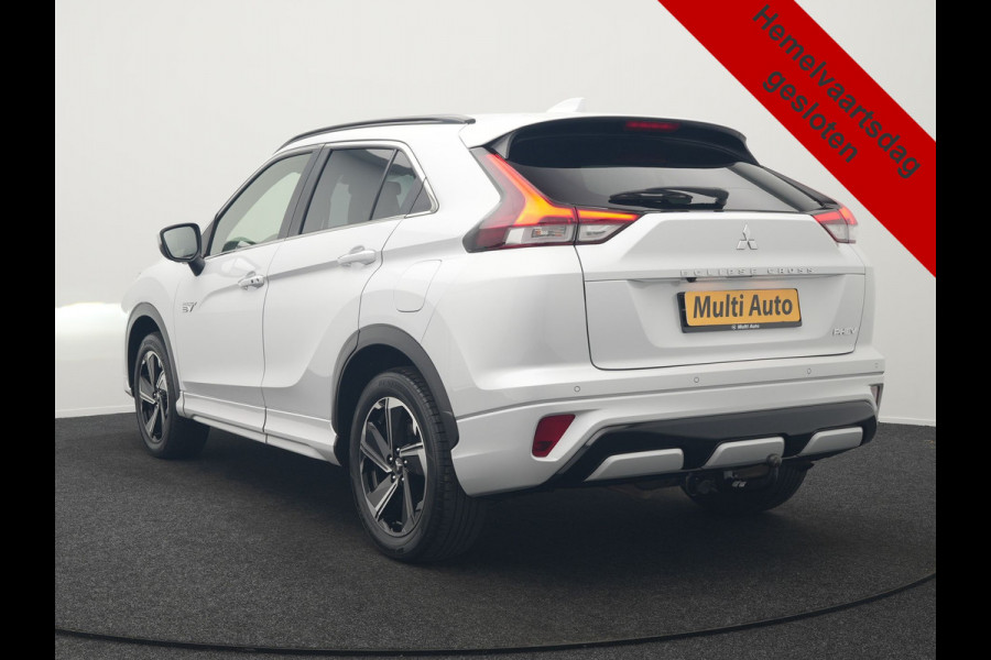 Mitsubishi Eclipse Cross 2.4 Intense+ PHEV 188pk Dealer O.H. | Trekhaak Afn. | Adaptive Cruise | 360 Camera | Alcantara Sportstoelen & Stuur Verwarmd | Navigatie Via TomTom | Keyless | Blis | Apple Carplay | DAB | Plug In Hybr