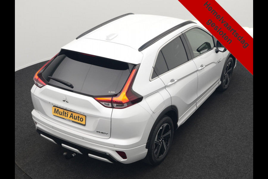 Mitsubishi Eclipse Cross 2.4 Intense+ PHEV 188pk Dealer O.H. | Trekhaak Afn. | Adaptive Cruise | 360 Camera | Alcantara Sportstoelen & Stuur Verwarmd | Navigatie Via TomTom | Keyless | Blis | Apple Carplay | DAB | Plug In Hybr