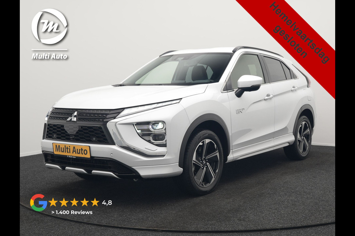 Mitsubishi Eclipse Cross 2.4 Intense+ PHEV 188pk Dealer O.H. | Adaptive Cruise | 360 Camera | Alcantara Sportstoelen & Stuur Verwarmd | Apple Carplay | Keyless | Blis | Navigatie Via TomTom | DAB | Plug In Hybrid