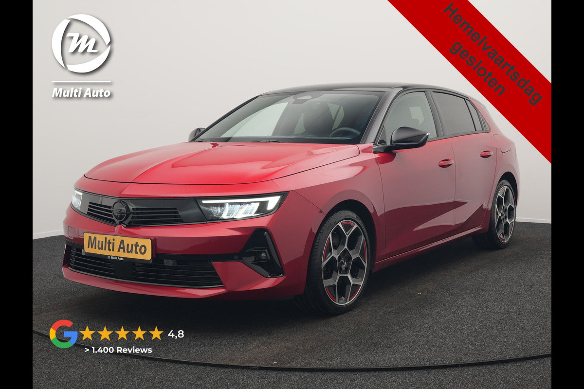 Opel Astra 1.6 GS Line Plug In Hybrid 180pk Dealer O.H. PHEV | Adaptive Cruise | Head Up | 360 Camera | Sportstoelen & Stuur Verwarmd | 18"L.M | Apple Carplay | Sfeerverlichting | Keyless | Blis | DAB |