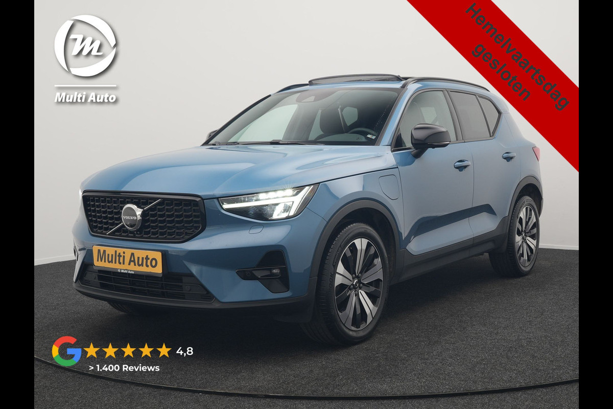 Volvo XC40 T5 Ultimate Dark PHEV 263pk Dealer O.H. | Panodak | Adaptive Cruise | 360 Camera | Harman / Kardon | Alcantara Sportstoelen Memory & Verwarmd | Stuur Verwarmd | Apple Carplay | Keyless | Virtual | Navigatie | DAB | Plug In Hybrid