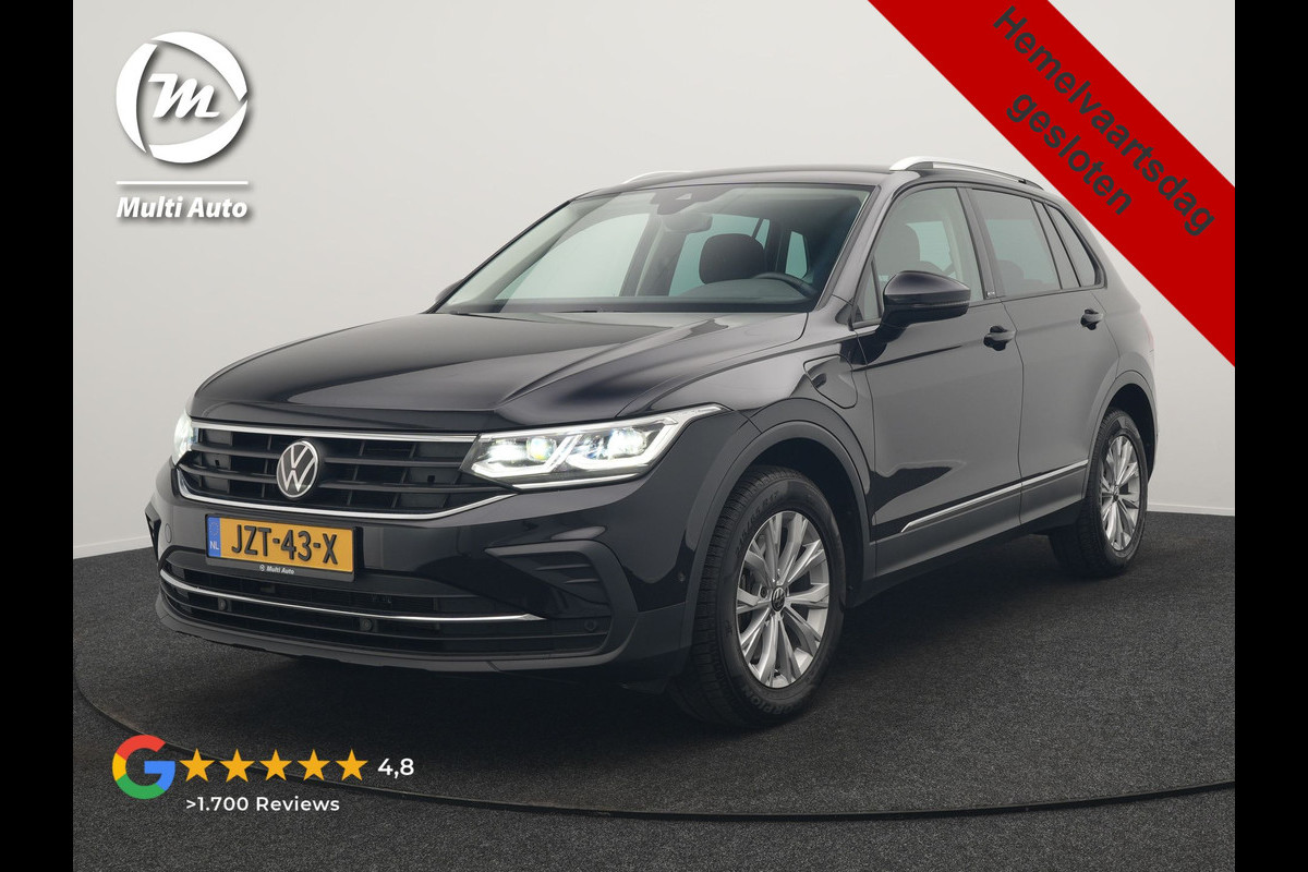 Volkswagen Tiguan 1.4 TSI eHybrid Active PHEV 245pk Dealer O.H | Adaptive Cruise | Camera | Parkassist | Stoelverwarming | Keyless | Apple Carplay | BLIS | Plug In Hybrid