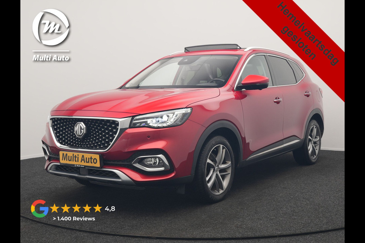 MG EHS 1.5 TGDI Luxury PHEV 258pk | Panodak | Adaptive Cruise | 360 Camera | Lederen Sportstoelen Verwarmd | Sfeerverlichting | Keyless | Apple Carplay | Blis | Navigatie | Virtual | DAB | Plug In Hybrid