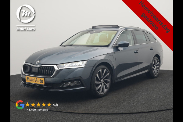 Škoda Octavia Combi 1.4 TSI Sportline Business PHEV 204pk Dealer O.H | Panodak | Adaptive Cruise | Lederen Sportstoelen Massage & Memory | Head Up | Virtual | Camera & Parkassist | 18"L.M | Keyless |  Plug In Hybrid