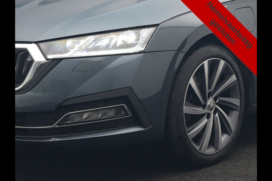 Škoda Octavia Combi 1.4 TSI Sportline Business PHEV 204pk Dealer O.H | Panodak | Adaptive Cruise | Lederen Sportstoelen Massage & Memory | Head Up | Virtual | Camera & Parkassist | 18"L.M | Keyless |  Plug In Hybrid