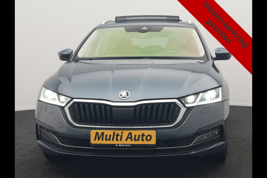 Škoda Octavia Combi 1.4 TSI Sportline Business PHEV 204pk Dealer O.H | Panodak | Adaptive Cruise | Lederen Sportstoelen Massage & Memory | Head Up | Virtual | Camera & Parkassist | 18"L.M | Keyless |  Plug In Hybrid