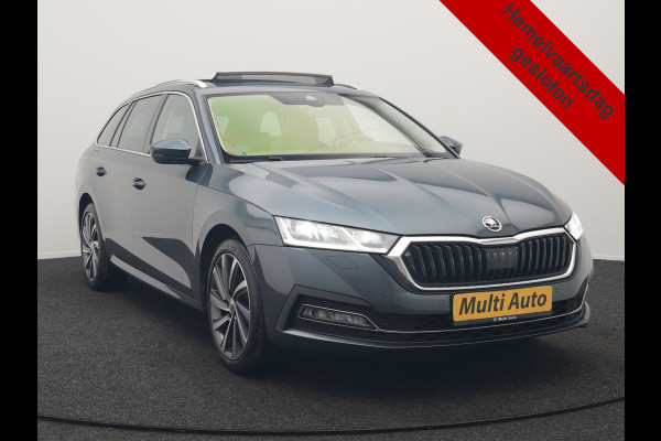 Škoda Octavia Combi 1.4 TSI Sportline Business PHEV 204pk Dealer O.H | Panodak | Adaptive Cruise | Lederen Sportstoelen Massage & Memory | Head Up | Virtual | Camera & Parkassist | 18"L.M | Keyless |  Plug In Hybrid