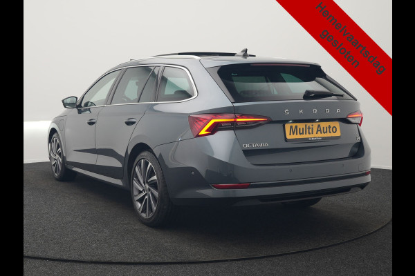Škoda Octavia Combi 1.4 TSI Sportline Business PHEV 204pk Dealer O.H | Panodak | Adaptive Cruise | Lederen Sportstoelen Massage & Memory | Head Up | Virtual | Camera & Parkassist | 18"L.M | Keyless |  Plug In Hybrid
