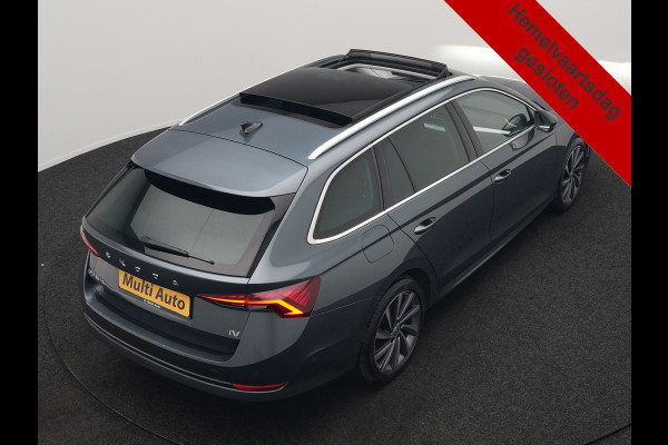 Škoda Octavia Combi 1.4 TSI Sportline Business PHEV 204pk Dealer O.H | Panodak | Adaptive Cruise | Lederen Sportstoelen Massage & Memory | Head Up | Virtual | Camera & Parkassist | 18"L.M | Keyless |  Plug In Hybrid