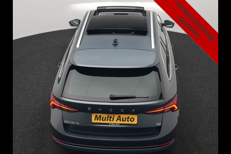 Škoda Octavia Combi 1.4 TSI Sportline Business PHEV 204pk Dealer O.H | Panodak | Adaptive Cruise | Lederen Sportstoelen Massage & Memory | Head Up | Virtual | Camera & Parkassist | 18"L.M | Keyless |  Plug In Hybrid