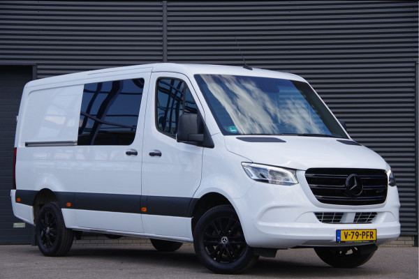 Mercedes-Benz Sprinter 319 3.0 V6 L2H1 DC-6P, 3.5T TREKHAAK, LED, ADAPT. CRUISE, MBUX 10'', CAMERA, NAVI, GEVEERDE STOEL, DUBBELE CABINE, DUBBEL CABINE