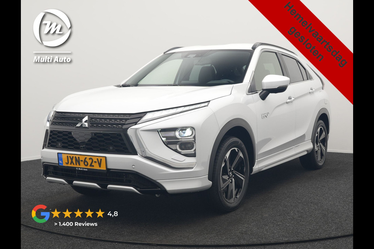 Mitsubishi Eclipse Cross 2.4 Intense+ PHEV 188pk Dealer O.H. | Trekhaak Afn. | Adaptive Cruise | 360 Camera | Alcantara Sportstoelen & Stuur Verwarmd | Keyless | Blis | Navigatie | DAB |  Plug In Hybrid