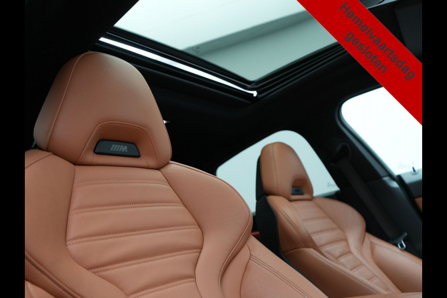 BMW 4 Serie Coupé 430i M Sport 245pk Dealer O.H Sanremo Green | Panodak | Lederen Competition Stoelen Memory & Verwarmd | Adaptive Onderstel | 360 Camera | Harman & Kardon | 19" L.M | Carbon | Apple Carplay | Navigatie | Blis | Virtual | DAB |