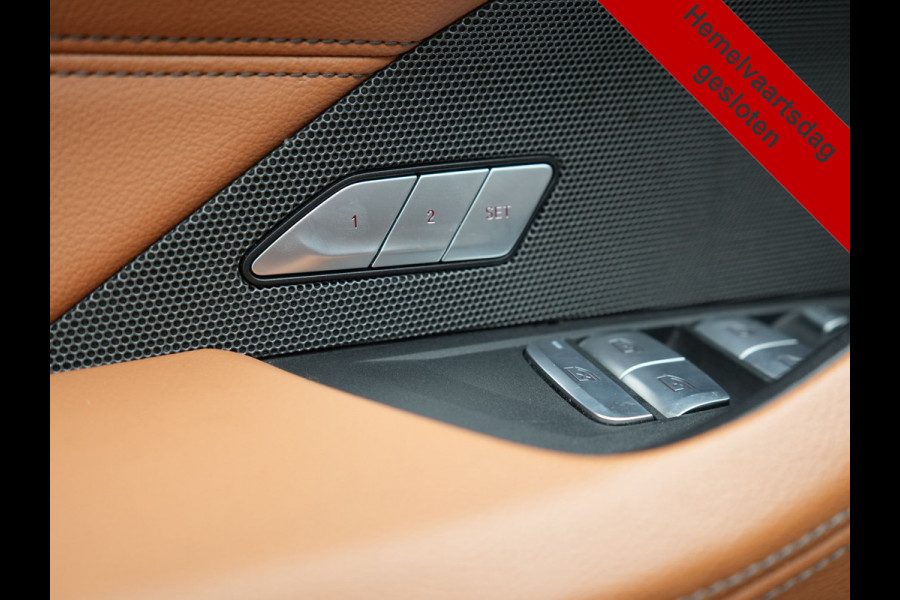BMW 4 Serie Coupé 430i M Sport 245pk Dealer O.H Sanremo Green | Panodak | Lederen Competition Stoelen Memory & Verwarmd | Adaptive Onderstel | 360 Camera | Harman & Kardon | 19" L.M | Carbon | Apple Carplay | Navigatie | Blis | Virtual | DAB |