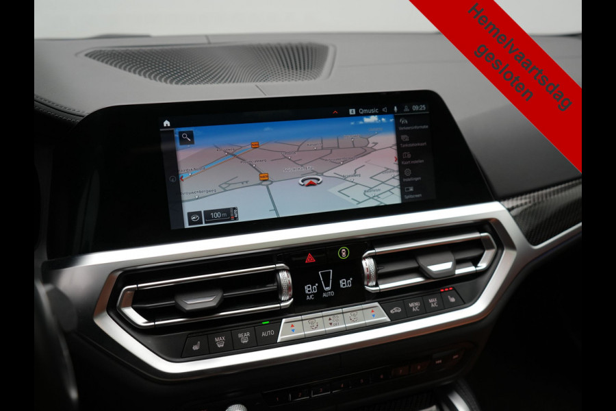 BMW 4 Serie Coupé 430i M Sport 245pk Dealer O.H Sanremo Green | Panodak | Lederen Competition Stoelen Memory & Verwarmd | Adaptive Onderstel | 360 Camera | Harman & Kardon | 19" L.M | Carbon | Apple Carplay | Navigatie | Blis | Virtual | DAB |