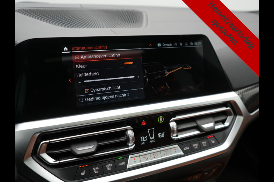 BMW 4 Serie Coupé 430i M Sport 245pk Dealer O.H Sanremo Green | Panodak | Lederen Competition Stoelen Memory & Verwarmd | Adaptive Onderstel | 360 Camera | Harman & Kardon | 19" L.M | Carbon | Apple Carplay | Navigatie | Blis | Virtual | DAB |