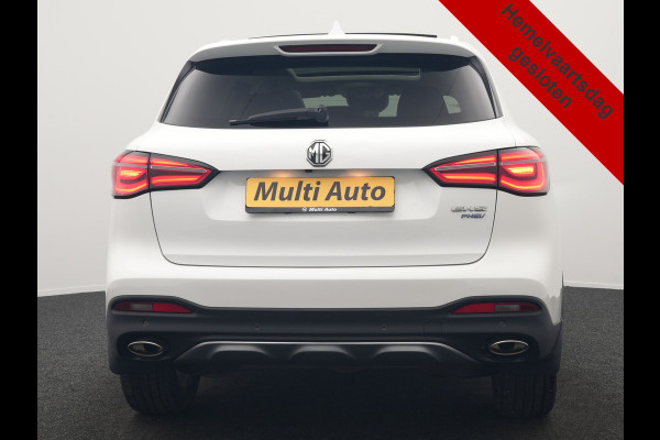 MG EHS 1.5 TGDI Luxury PHEV 258pk Dealer O.H | Panodak | Adaptive Cruise | 360 Camera | Sfeerverlichting | Lederen Sportstoelen Verwarmd | Apple Carplay | Keyless | LED Koplampen | Virtual | Navigatie | DAB | Plug In Hybrid |