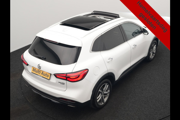 MG EHS 1.5 TGDI Luxury PHEV 258pk Dealer O.H | Panodak | Adaptive Cruise | 360 Camera | Sfeerverlichting | Lederen Sportstoelen Verwarmd | Apple Carplay | Keyless | LED Koplampen | Virtual | Navigatie | DAB | Plug In Hybrid |