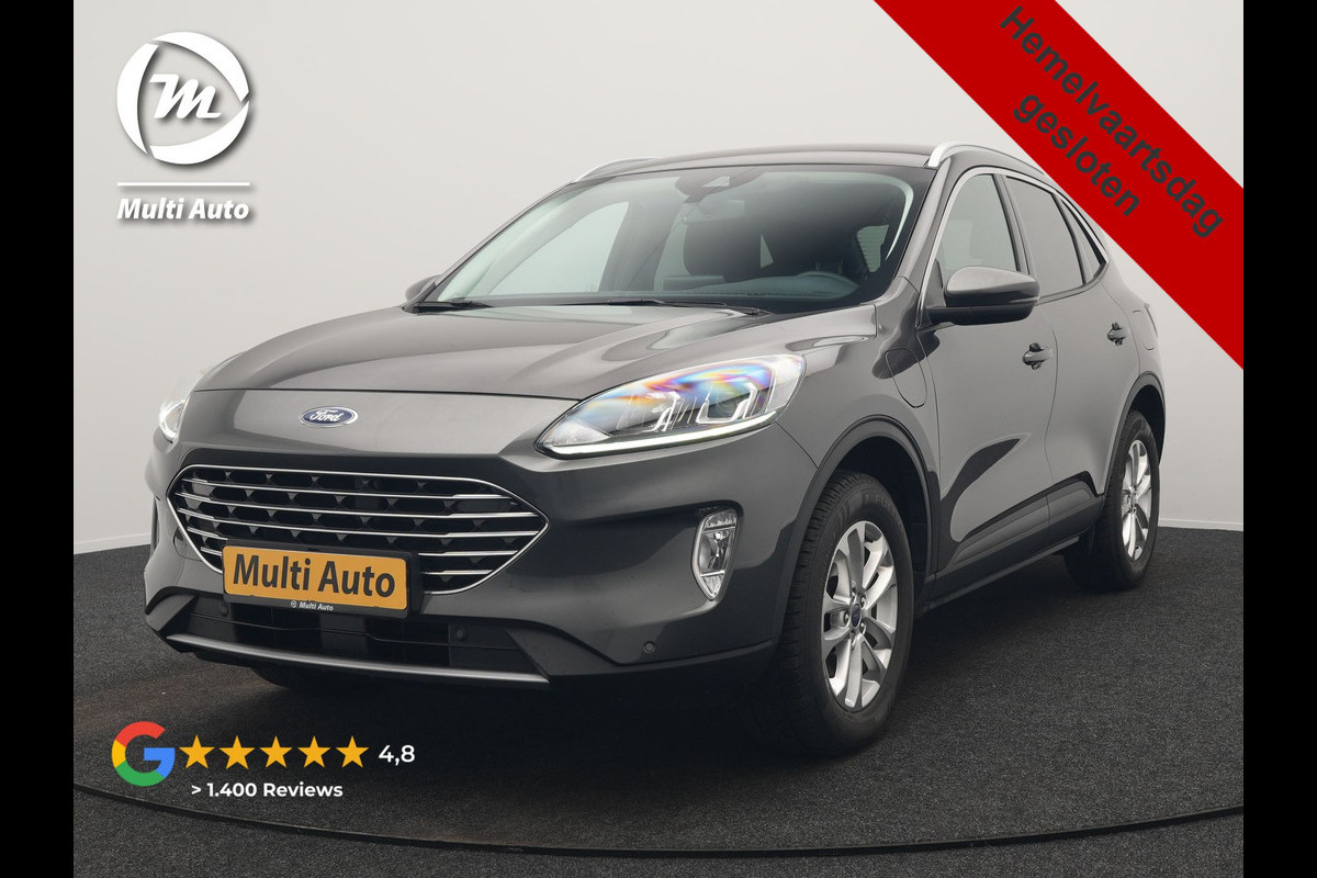 Ford Kuga 2.5 Titanium PHEV 225pk Dealer O.H | Camera | Keyless | Cruise Control | Sportstoelen & Stuur Verwarmd | Navigatie | Virtual | DAB | 17"L.M | Plug In Hybrid