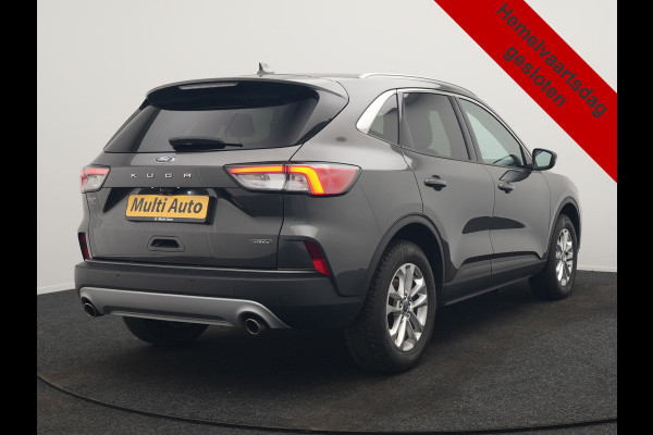 Ford Kuga 2.5 Titanium PHEV 225pk Dealer O.H | Camera | Keyless | Cruise Control | Sportstoelen & Stuur Verwarmd | Navigatie | Virtual | DAB | 17"L.M | Plug In Hybrid