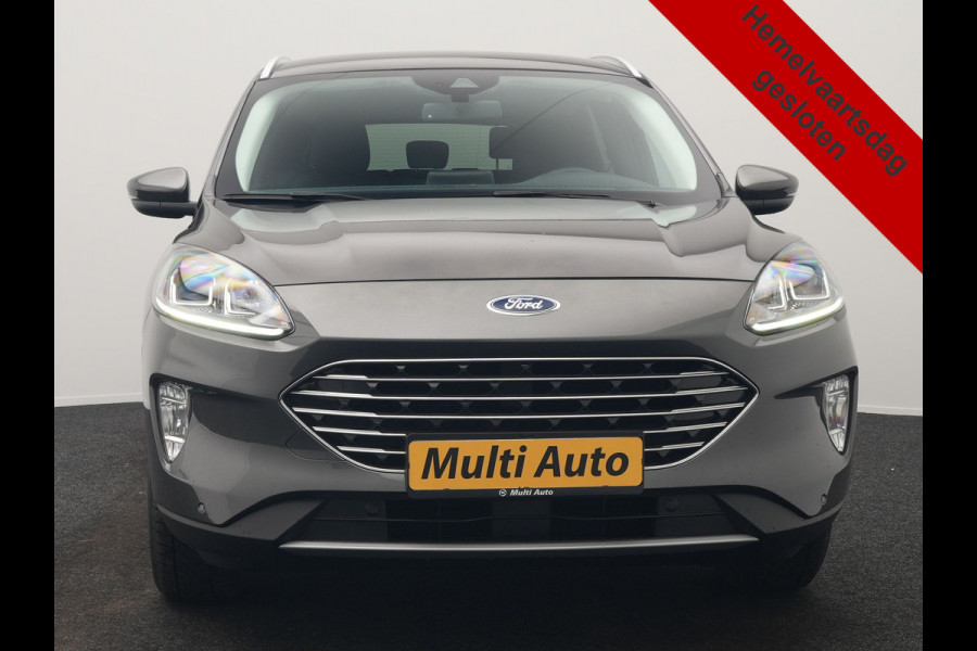 Ford Kuga 2.5 Titanium PHEV 225pk Dealer O.H | Camera | Keyless | Cruise Control | Sportstoelen & Stuur Verwarmd | Navigatie | Virtual | DAB | 17"L.M | Plug In Hybrid