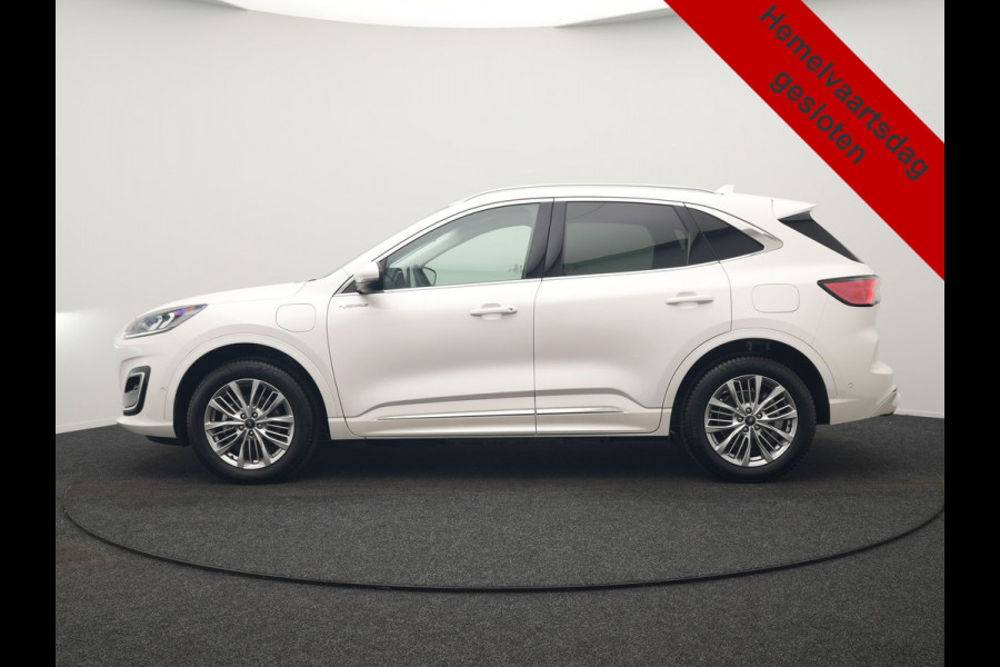 Ford Kuga 2.5 Vignale PHEV 225pk Dealer O.H. | Adaptive Cruise | Head Up | 360 Camera | Bang & Olufsen | Lederen Sportstoelen Memory & Verwarmd | Stuur Verwarmd | Apple Carplay | Keyless | Blis | Navigatie | DAB | Virtual | Plug In Hybrid