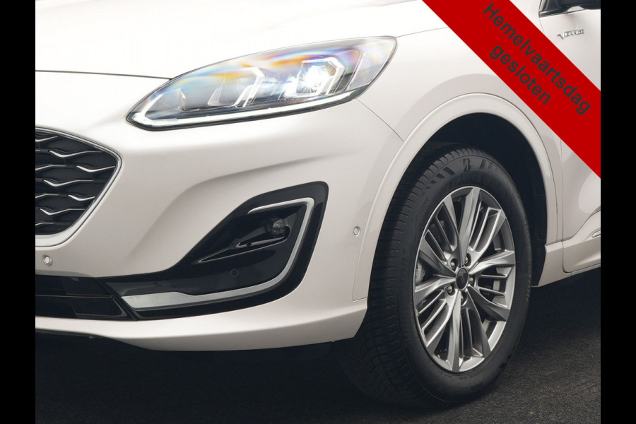 Ford Kuga 2.5 Vignale PHEV 225pk Dealer O.H. | Adaptive Cruise | Head Up | 360 Camera | Bang & Olufsen | Lederen Sportstoelen Memory & Verwarmd | Stuur Verwarmd | Apple Carplay | Keyless | Blis | Navigatie | DAB | Virtual | Plug In Hybrid