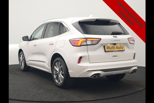Ford Kuga 2.5 Vignale PHEV 225pk Dealer O.H. | Adaptive Cruise | Head Up | 360 Camera | Bang & Olufsen | Lederen Sportstoelen Memory & Verwarmd | Stuur Verwarmd | Apple Carplay | Keyless | Blis | Navigatie | DAB | Virtual | Plug In Hybrid