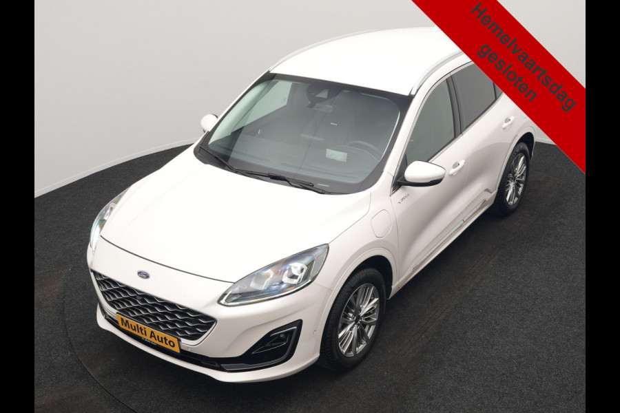Ford Kuga 2.5 Vignale PHEV 225pk Dealer O.H. | Adaptive Cruise | Head Up | 360 Camera | Bang & Olufsen | Lederen Sportstoelen Memory & Verwarmd | Stuur Verwarmd | Apple Carplay | Keyless | Blis | Navigatie | DAB | Virtual | Plug In Hybrid