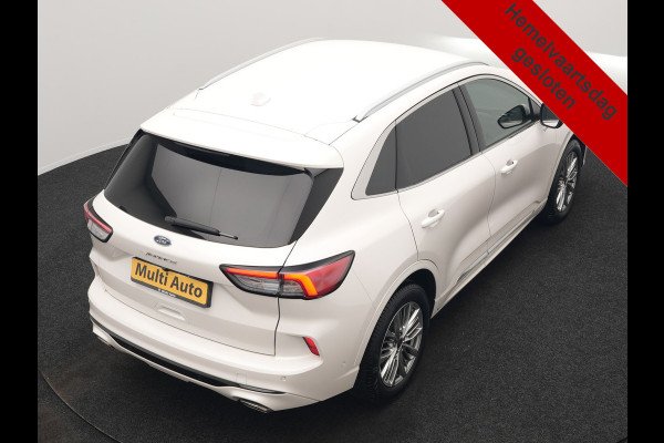 Ford Kuga 2.5 Vignale PHEV 225pk Dealer O.H. | Adaptive Cruise | Head Up | 360 Camera | Bang & Olufsen | Lederen Sportstoelen Memory & Verwarmd | Stuur Verwarmd | Apple Carplay | Keyless | Blis | Navigatie | DAB | Virtual | Plug In Hybrid