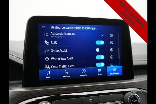 Ford Kuga 2.5 Vignale PHEV 225pk Dealer O.H. | Adaptive Cruise | Head Up | 360 Camera | Bang & Olufsen | Lederen Sportstoelen Memory & Verwarmd | Stuur Verwarmd | Apple Carplay | Keyless | Blis | Navigatie | DAB | Virtual | Plug In Hybrid