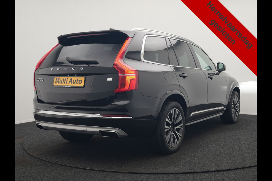 Volvo XC90 T8 Recharge AWD Inscription PHEV 394pk Dealer O.H | Panodak | Adaptive Cruise | Harmen / Kardon | Lederen Sportstoelen Memory & Verwarmd | Camera | Pilot Assist | Keyless | Apple Carplay | Navigatie | Virtual | DAB | Plug In Hybrid |