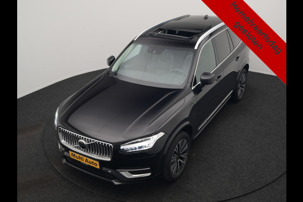 Volvo XC90 T8 Recharge AWD Inscription PHEV 394pk Dealer O.H | Panodak | Adaptive Cruise | Harmen / Kardon | Lederen Sportstoelen Memory & Verwarmd | Camera | Pilot Assist | Keyless | Apple Carplay | Navigatie | Virtual | DAB | Plug In Hybrid |