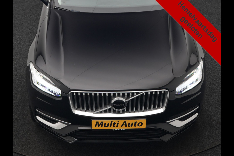 Volvo XC90 T8 Recharge AWD Inscription PHEV 394pk Dealer O.H | Panodak | Adaptive Cruise | Harmen / Kardon | Lederen Sportstoelen Memory & Verwarmd | Camera | Pilot Assist | Keyless | Apple Carplay | Navigatie | Virtual | DAB | Plug In Hybrid |