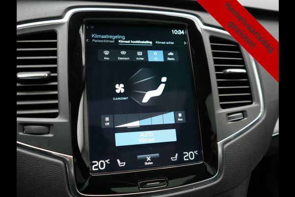 Volvo XC90 T8 Recharge AWD Inscription PHEV 394pk Dealer O.H | Panodak | Adaptive Cruise | Harmen / Kardon | Lederen Sportstoelen Memory & Verwarmd | Camera | Pilot Assist | Keyless | Apple Carplay | Navigatie | Virtual | DAB | Plug In Hybrid |